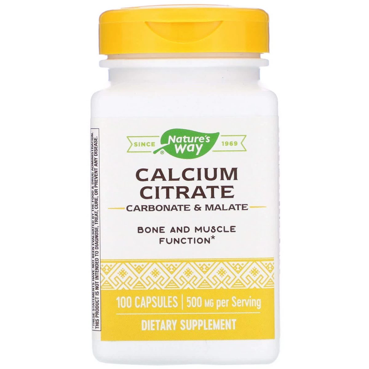 NATURES WAY-CALCIUM CITRATE 1000 MG - Planeta Orgánico