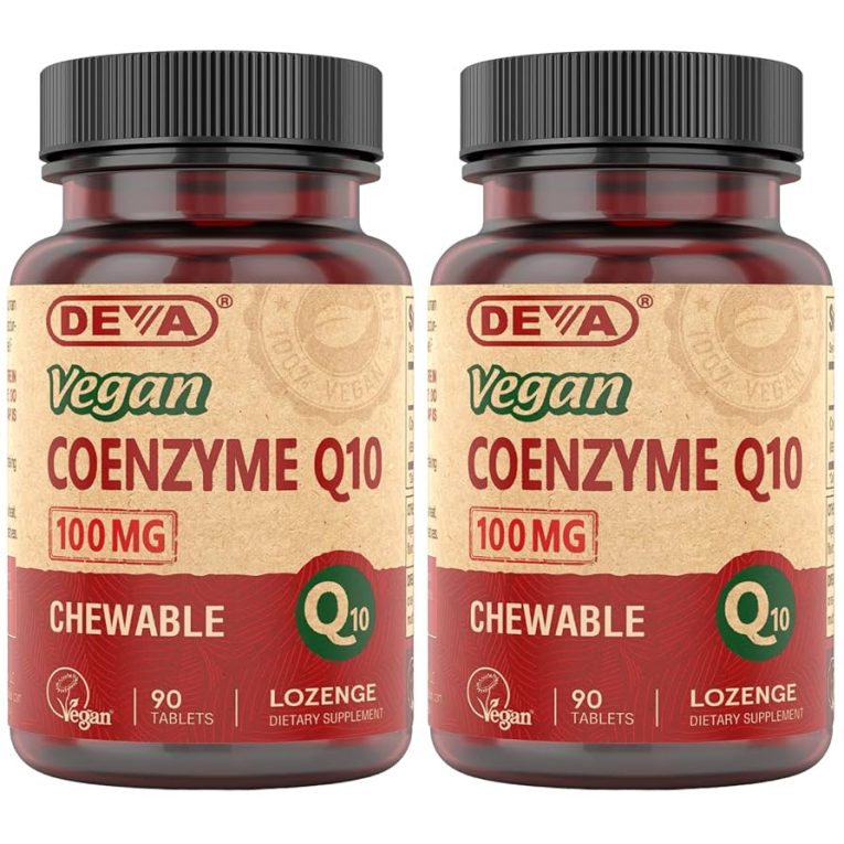 DEVA VEGAN VITAMINS-COENZYME Q10,100MG,VEGAN - COENCIMA Q10 100MG ...